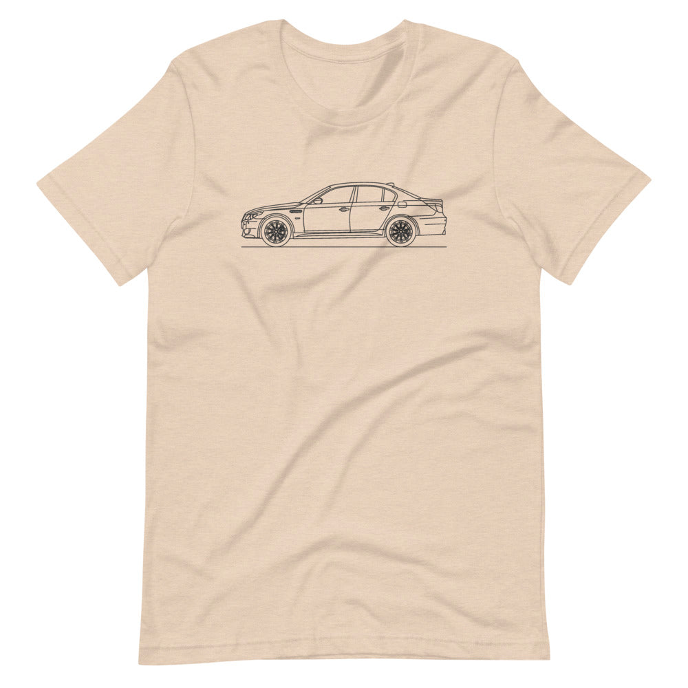 BMW E60 M5 t-shirt in black design