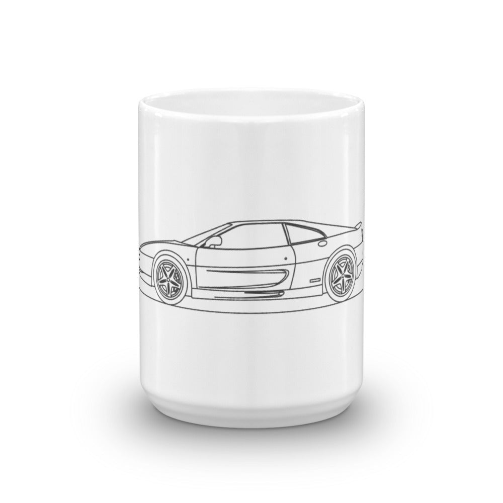 Ferrari F355 mug with sleek design.