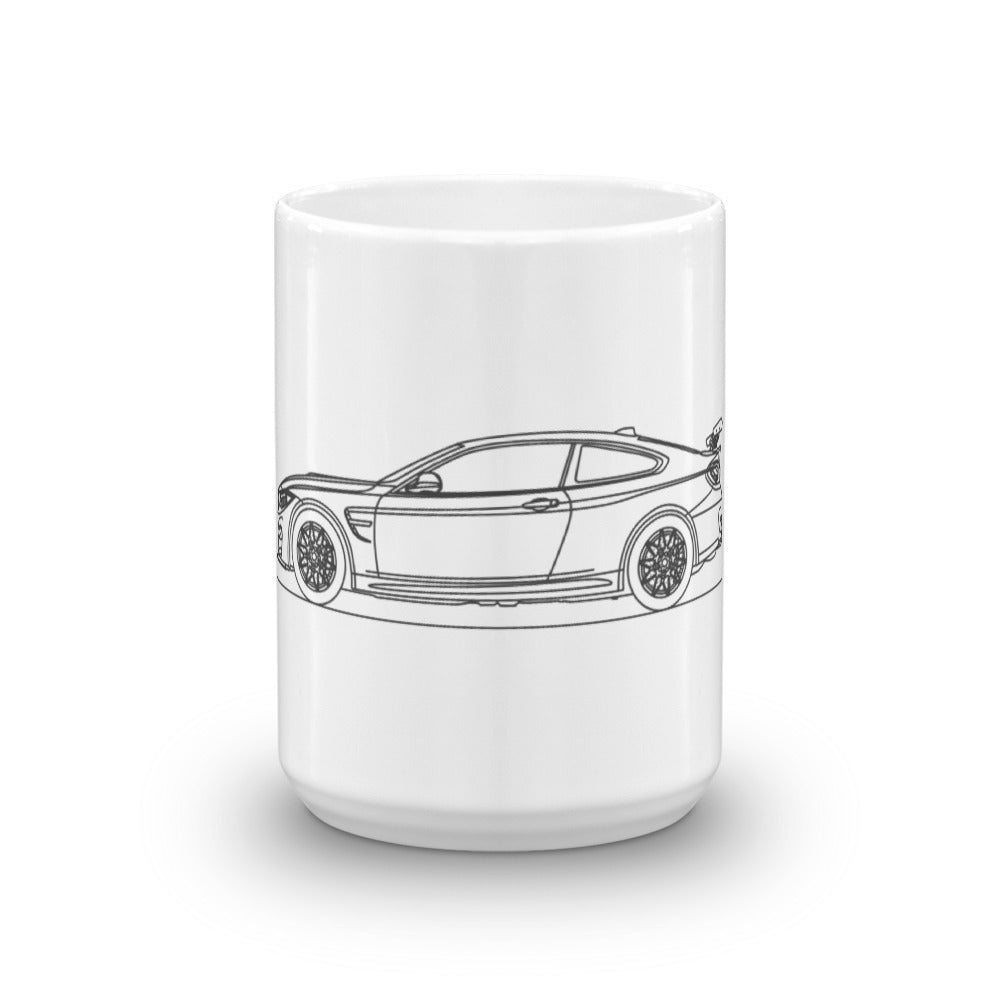 BMW F82 M4 GTS mug with sleek design