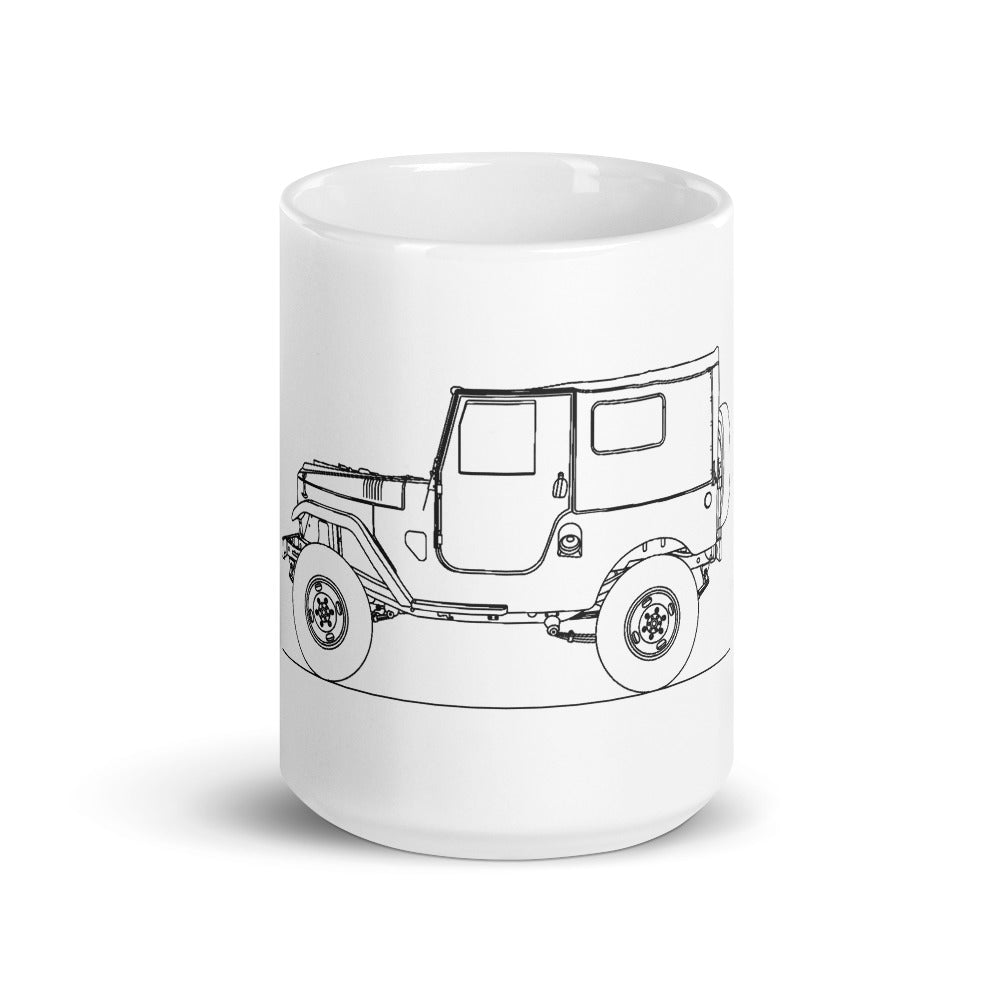 Toyota Land Cruiser J20 mug in a stylish design