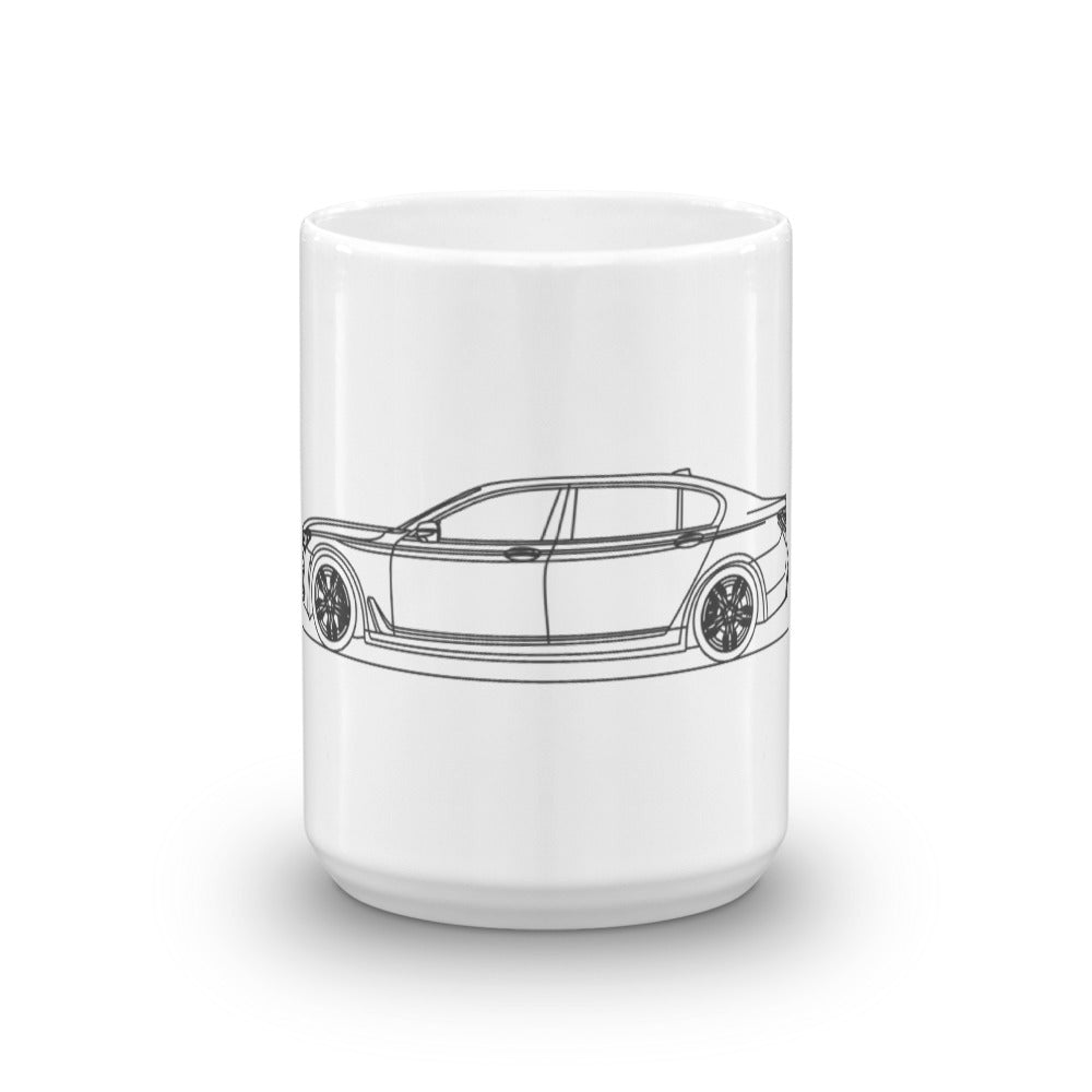 BMW G12 M760Li xDrive mug on display