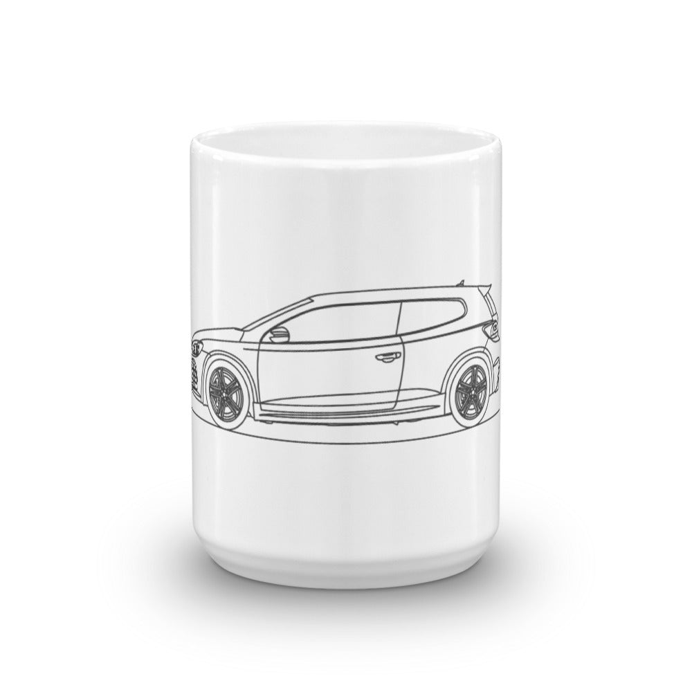 Volkswagen Scirocco II R mug design showcased
