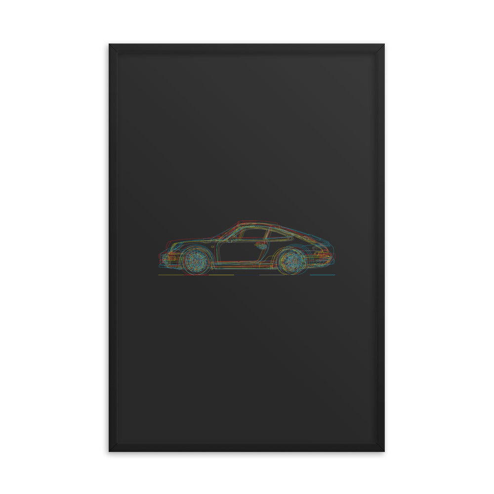 24x36 decorative wall art in vibrant colors