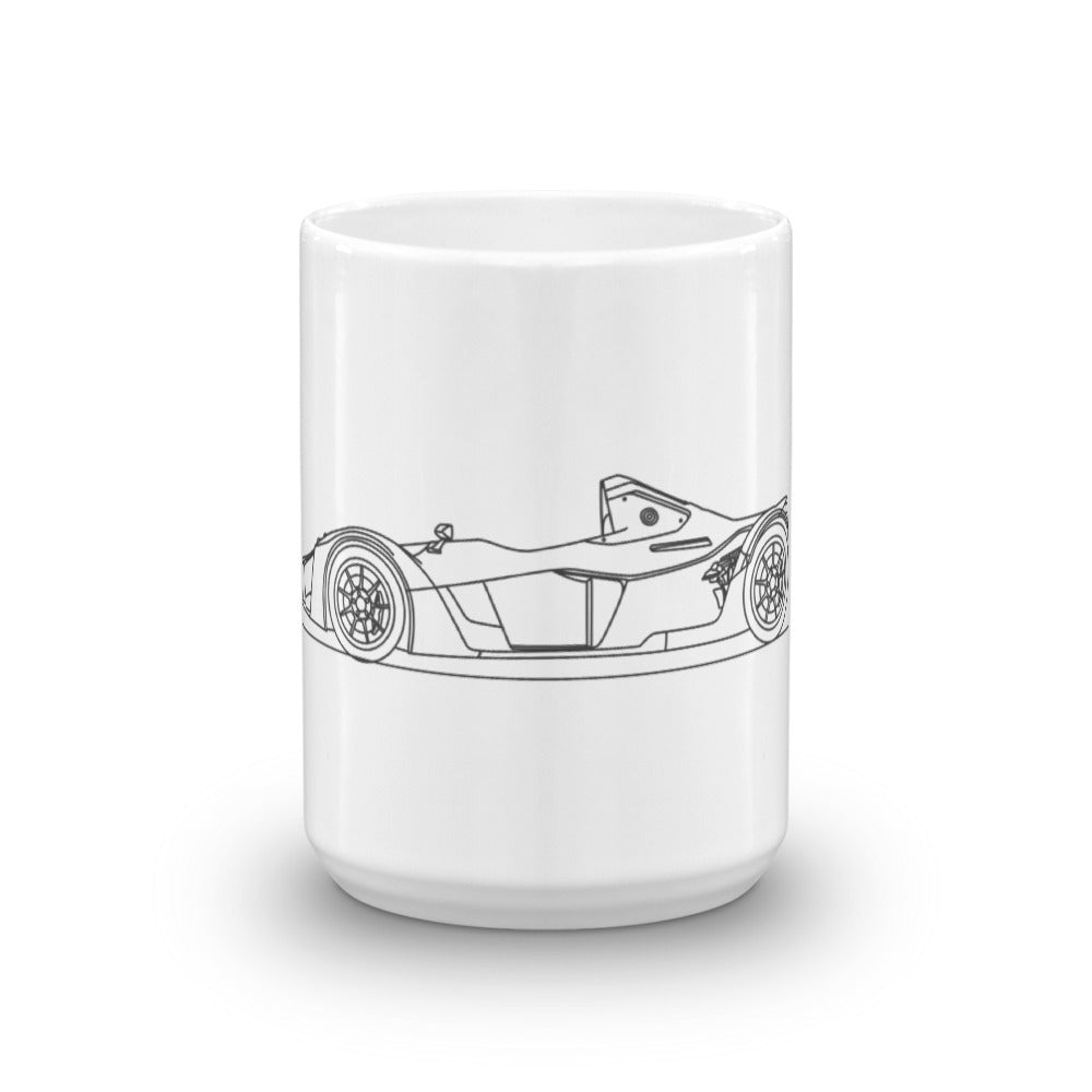 Minimalist bac-mono mug with sleek design