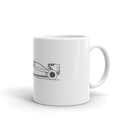 Ferrari SF16-H mug in a sleek design