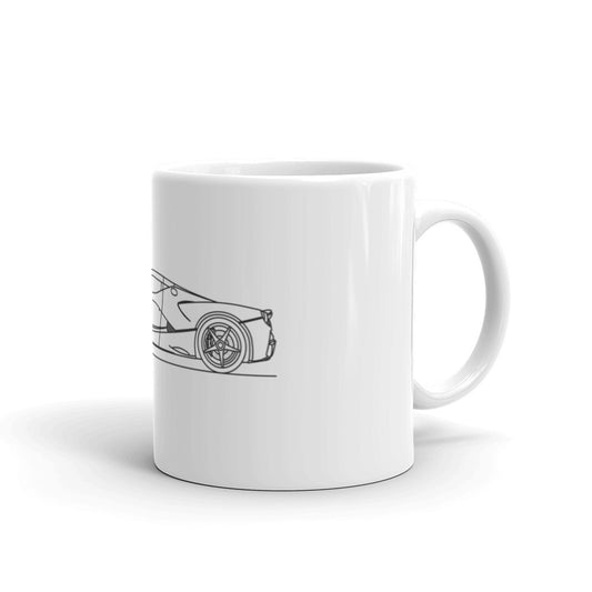 Red Ferrari LaFerrari mug in 15oz size