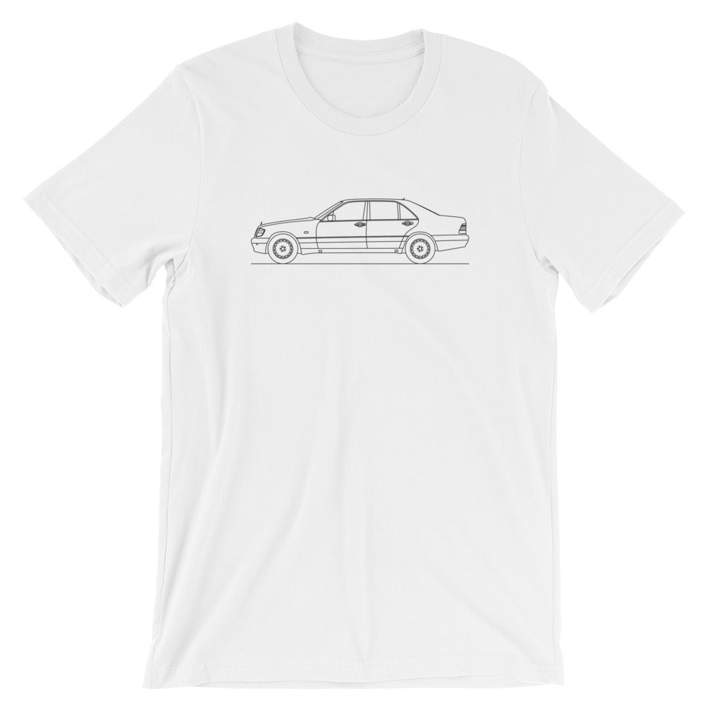 Mercedes-Benz S 600 W140 t-shirt design