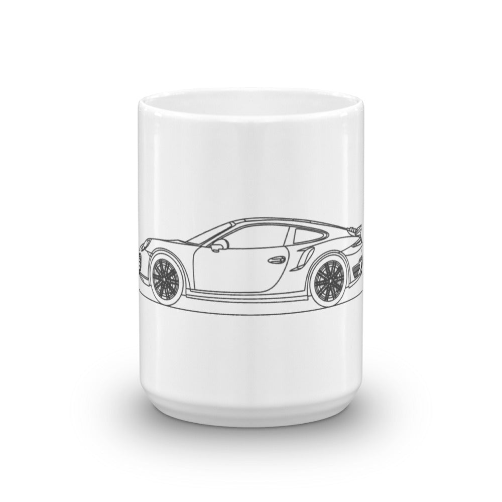 Porsche 911 Turbo S mug with sleek design