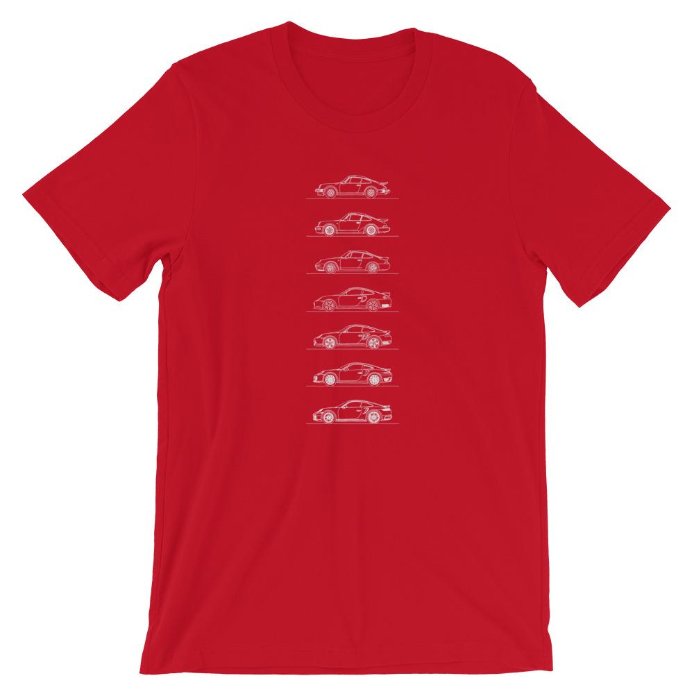 Porsche 911 Turbo Evolution t-shirt design