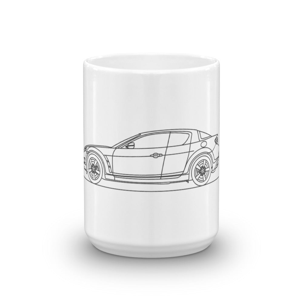 Mazda RX-8 mug with stylish design