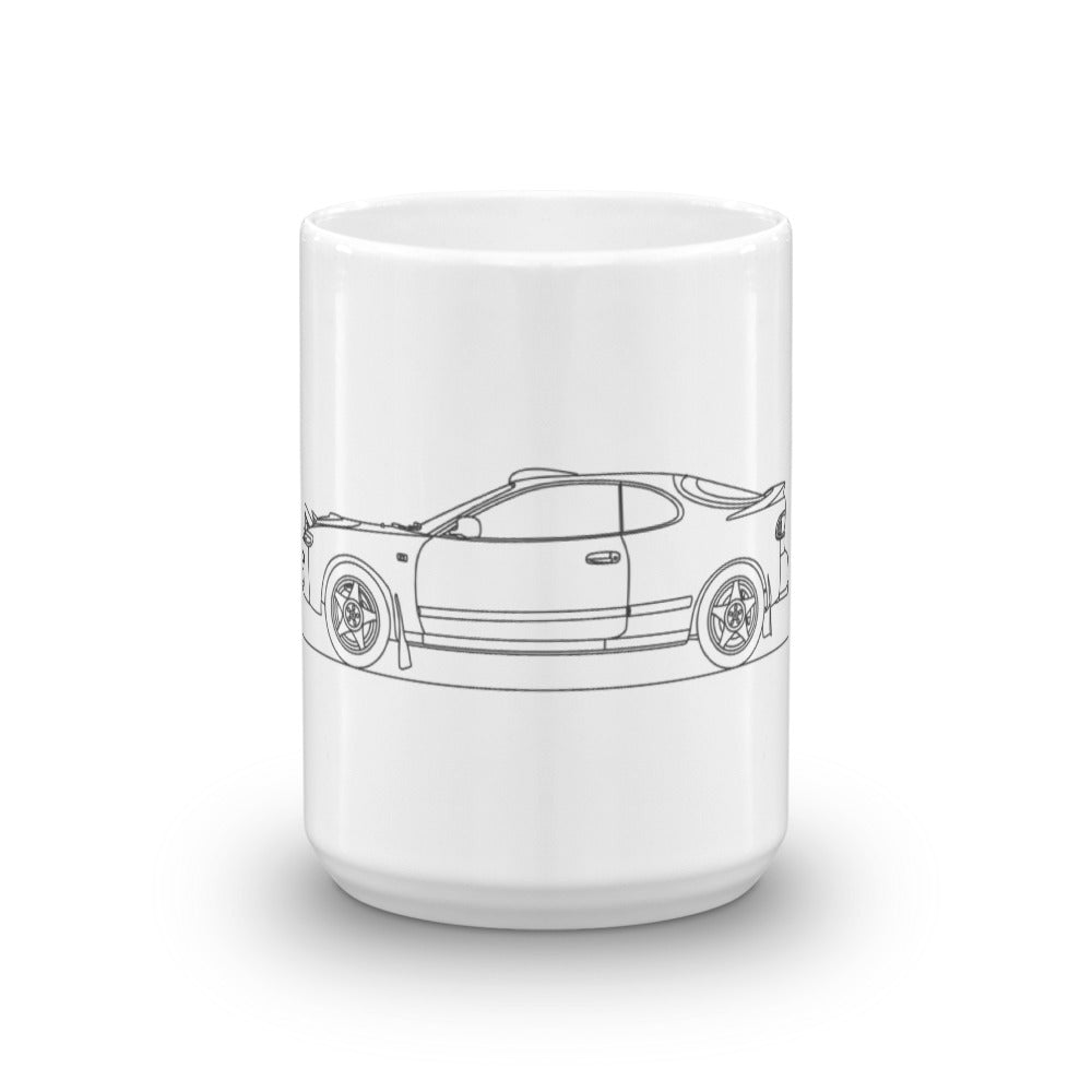Toyota Celica ST185 GT-4 minimal mug design