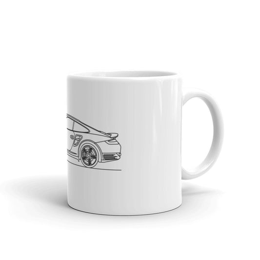 Porsche 911 997.1 Turbo mug design