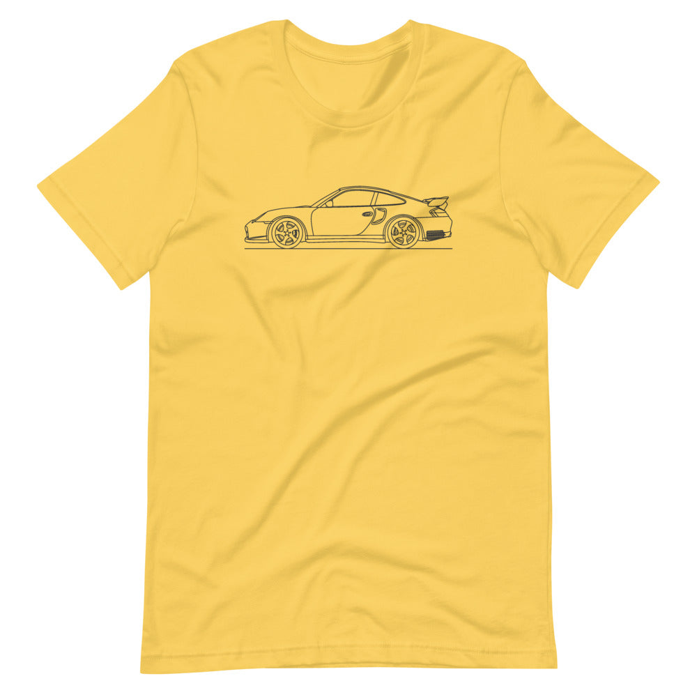 Porsche 911 996 GT2 t-shirt design displayed