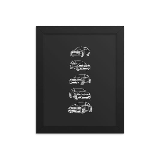 8x10 colorful abstract art print displayed