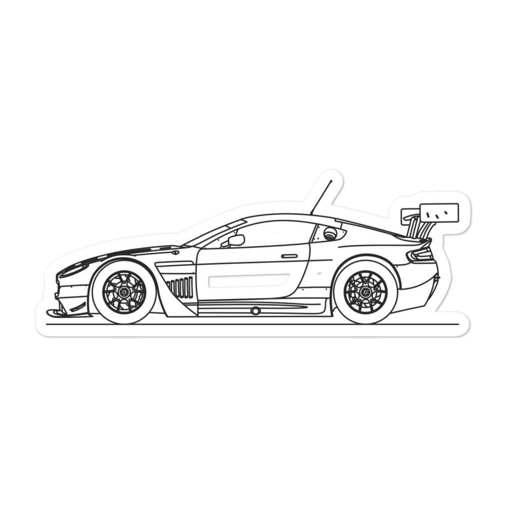 Aston Martin Vantage GT3 Silhouette sticker design