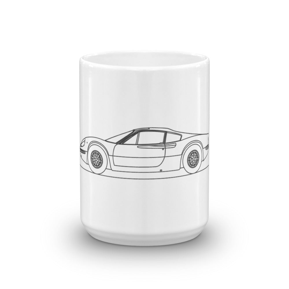 Ferrari Dino 246 GT mug in vibrant colors