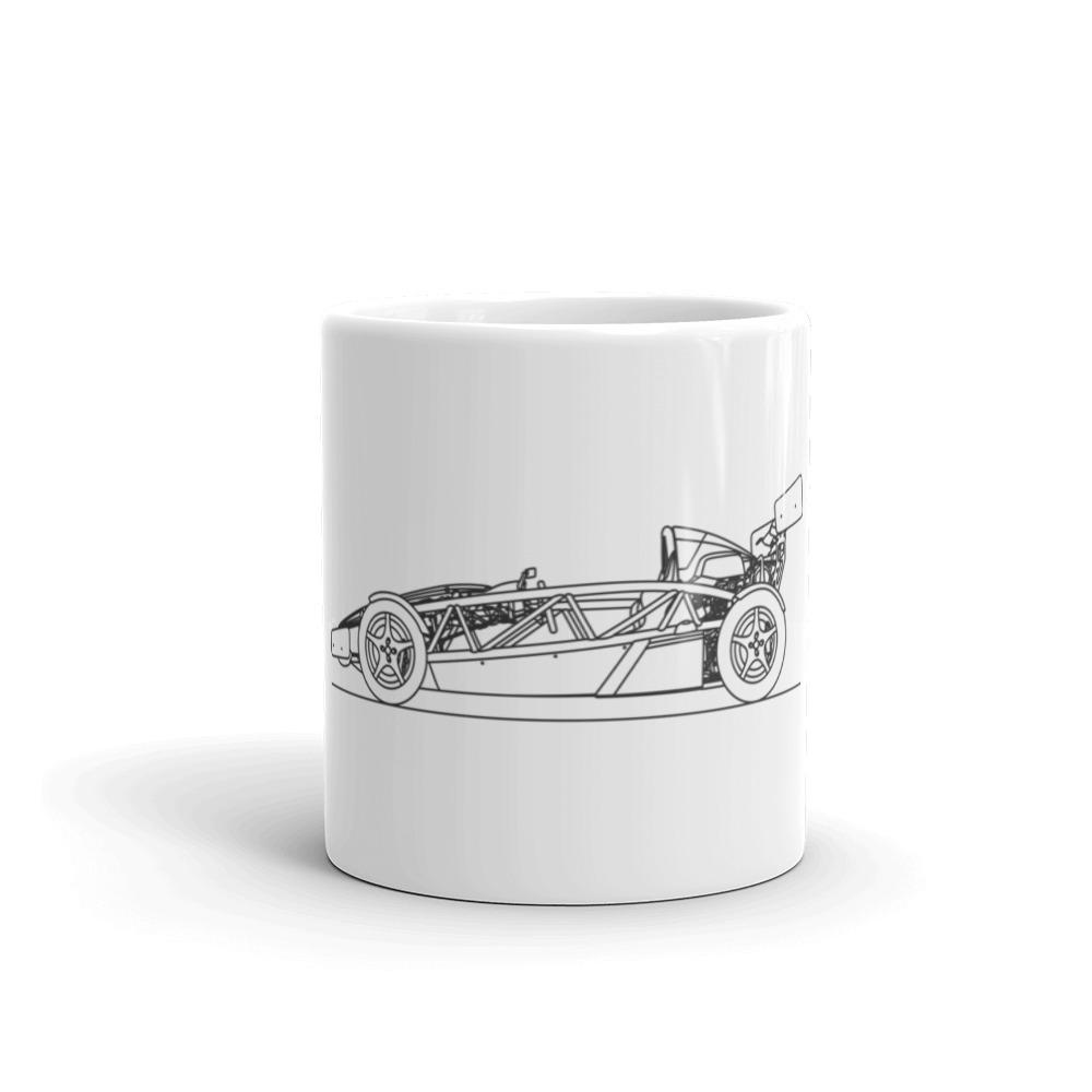 Ariel Atom V8 Silhouette ceramic coffee mug