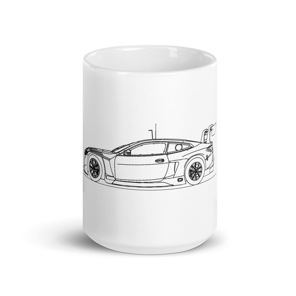 BMW G82 M4 GT3 mug on a white background
