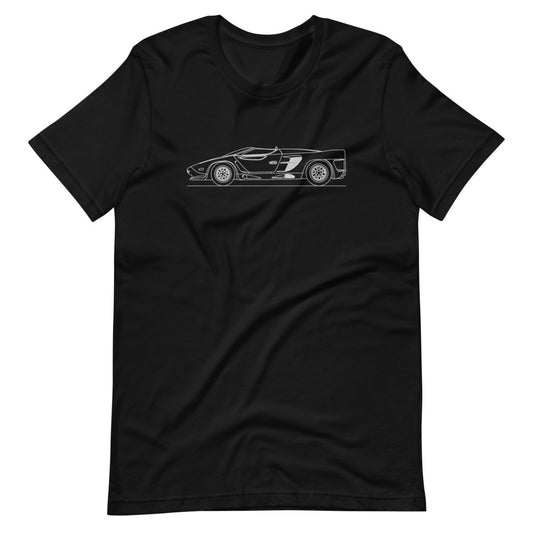 Vector WX-3 t-shirt design on display