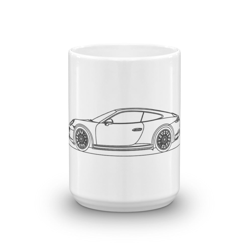 Porsche 911 GTS mug with sleek design