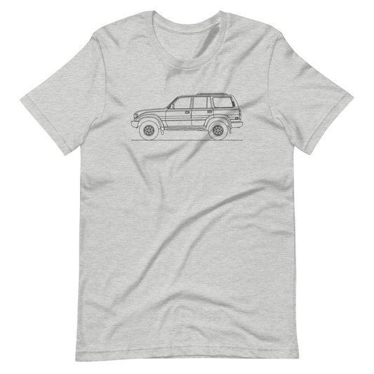 Toyota Land Cruiser FJ80 t-shirt design