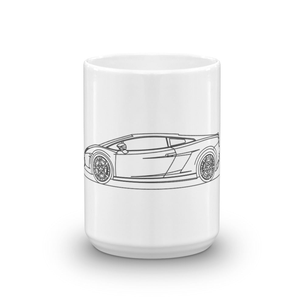 Lamborghini Gallardo mug with sleek design
