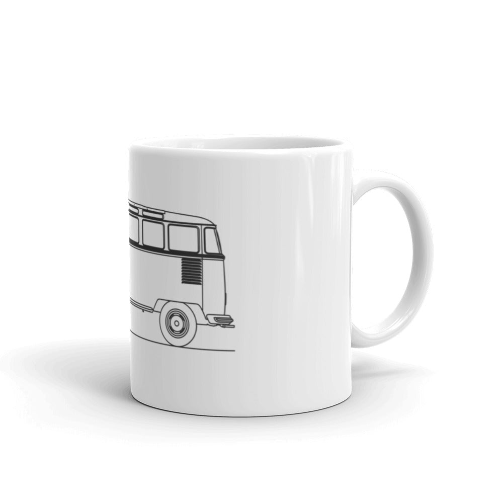Volkswagen Transporter T1 mug in 15oz size