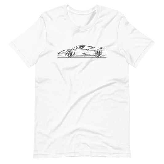 ferrari-fxx t-shirt in vibrant red color
