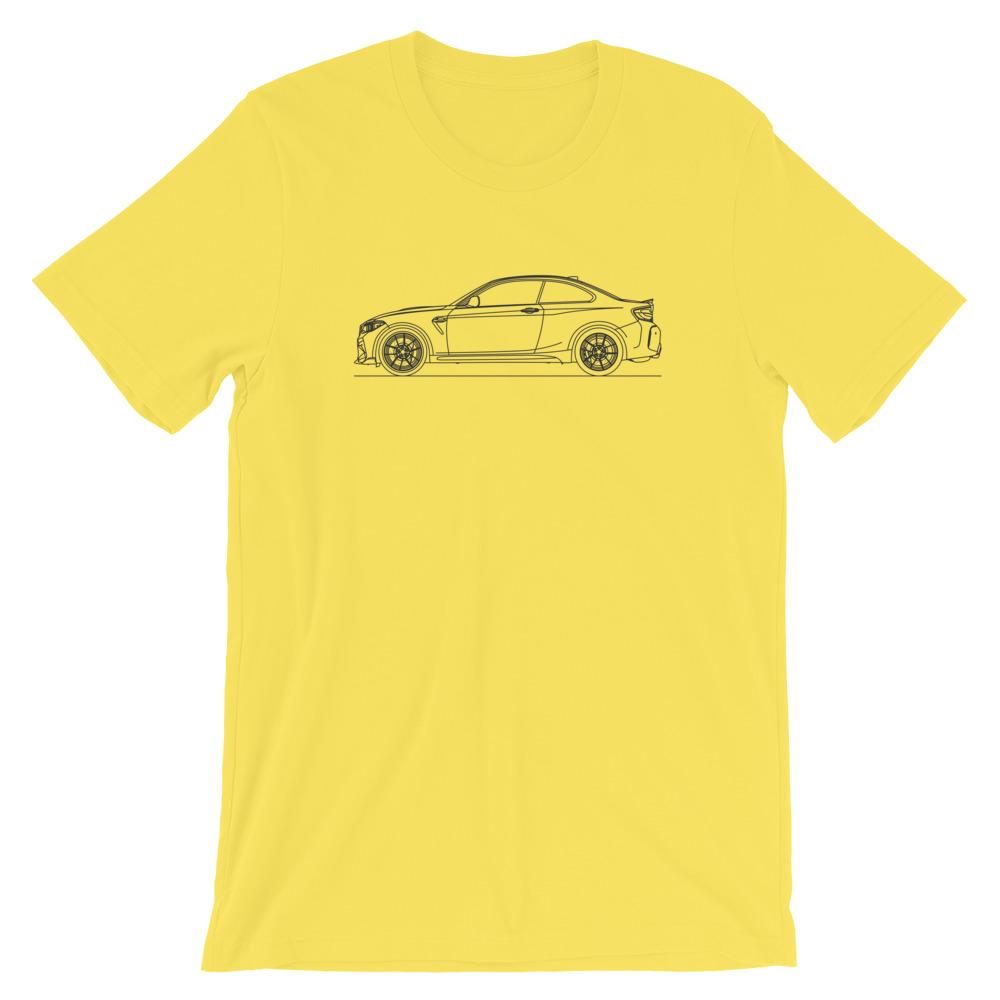 BMW F87 M2 CS t-shirt in black color