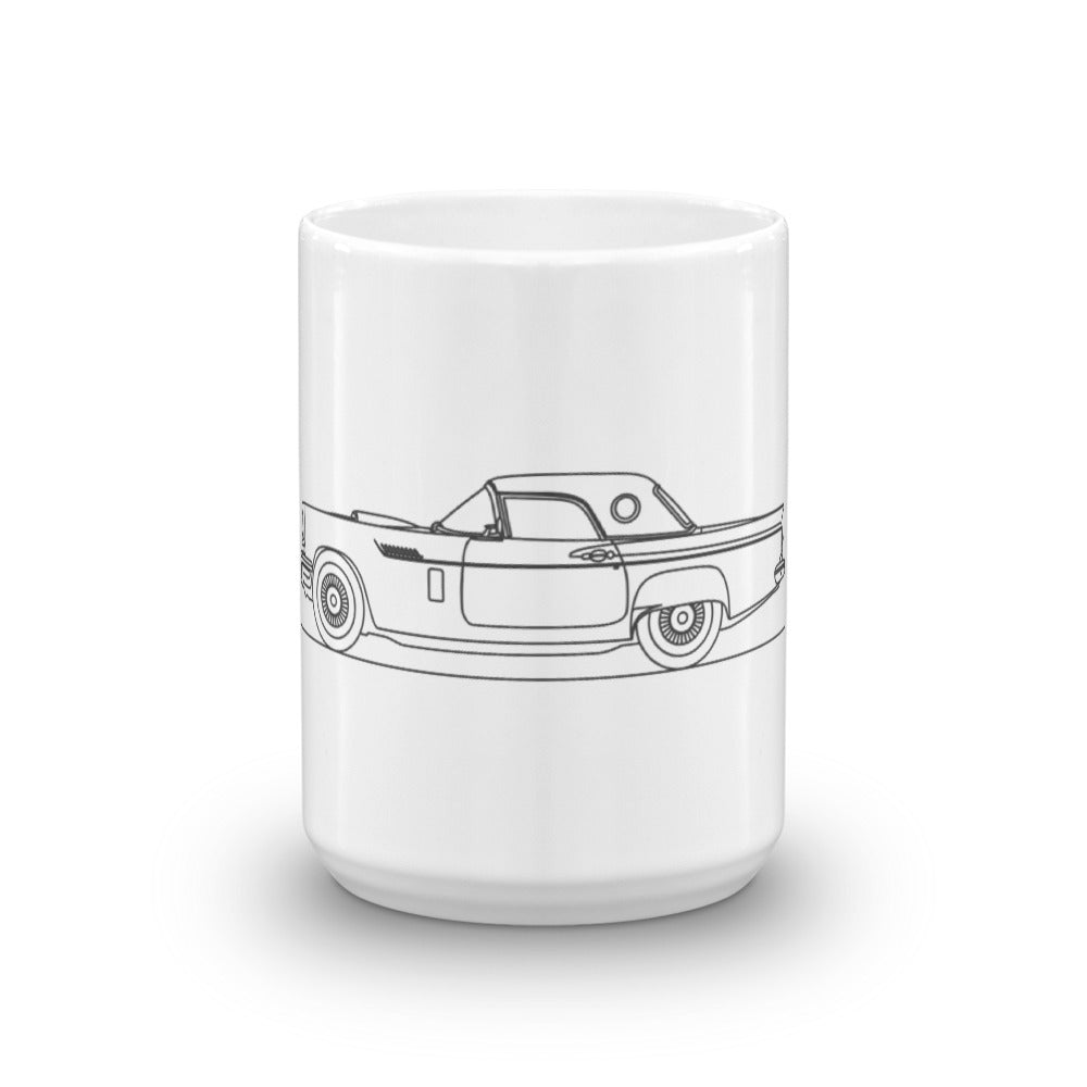 Ford Thunderbird mug with a sleek design