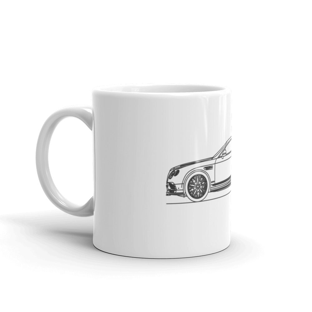 Bentley Continental Supersports minimal mug design