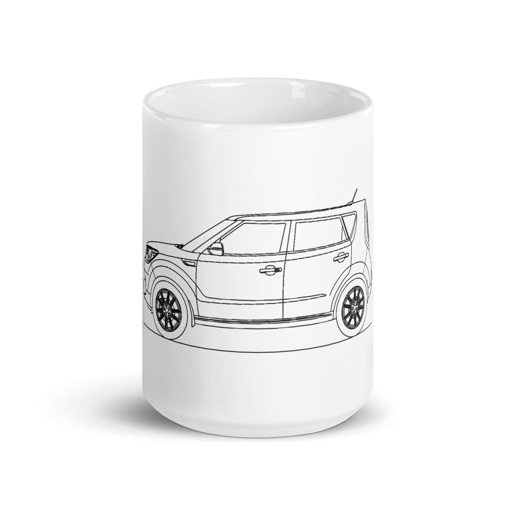 Kia Soul Turbo 2nd Gen mug design