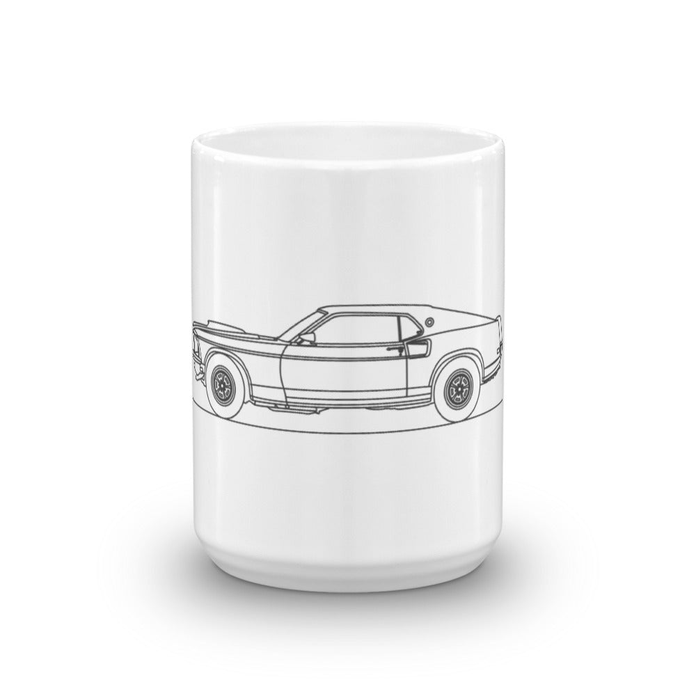 Ford Mustang I Boss 429 mug on display