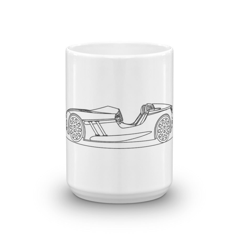 BMW 328 Hommage mug on a white background