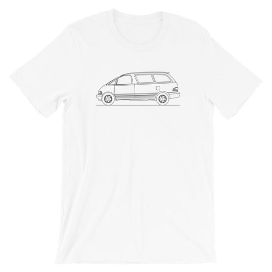 Toyota Previa t-shirt in vibrant design