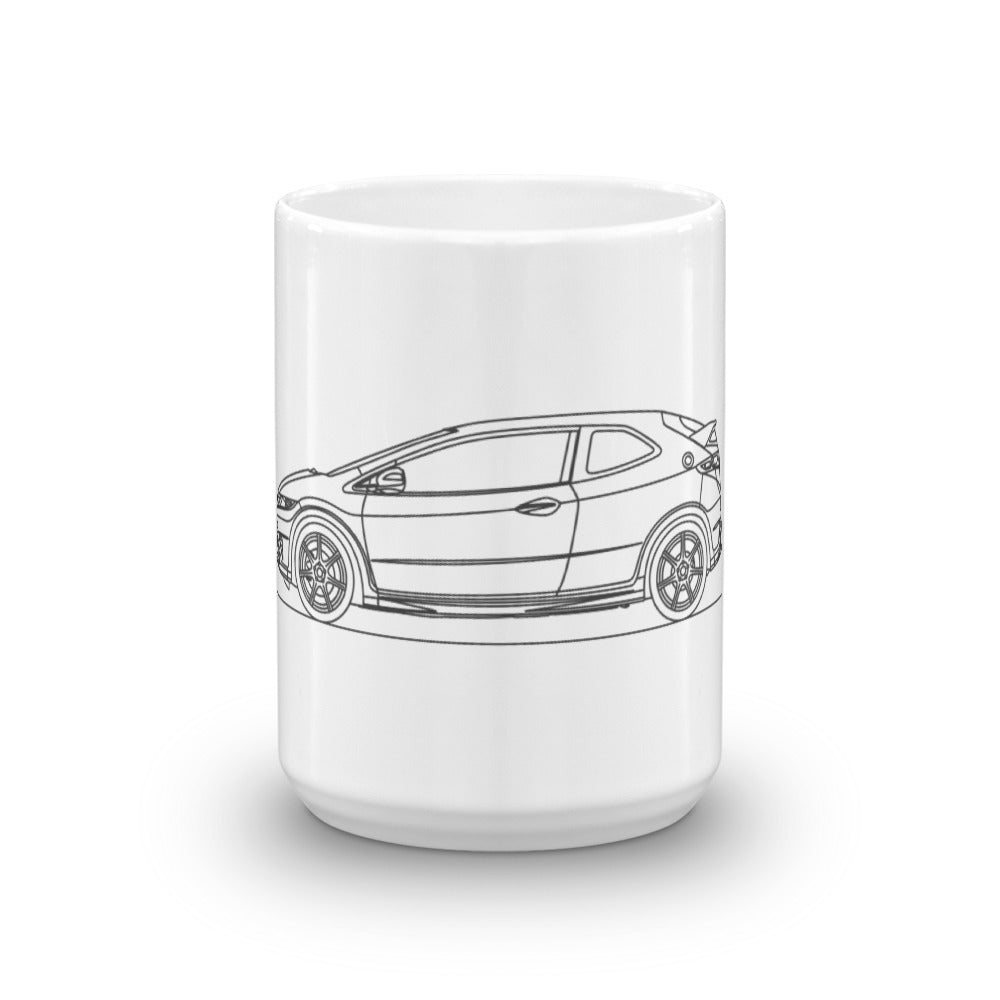 Honda Civic FN2 Type R mug design