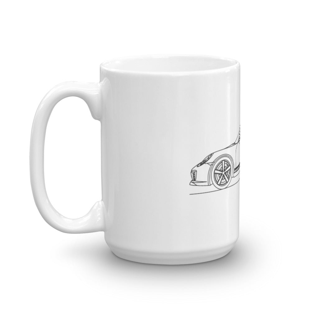 Porsche 911 Carrera T mug with design