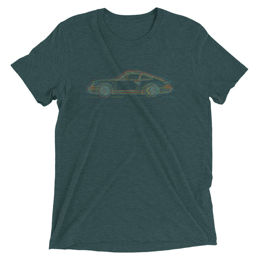 Porsche 911 Evolution minimal t-shirt design