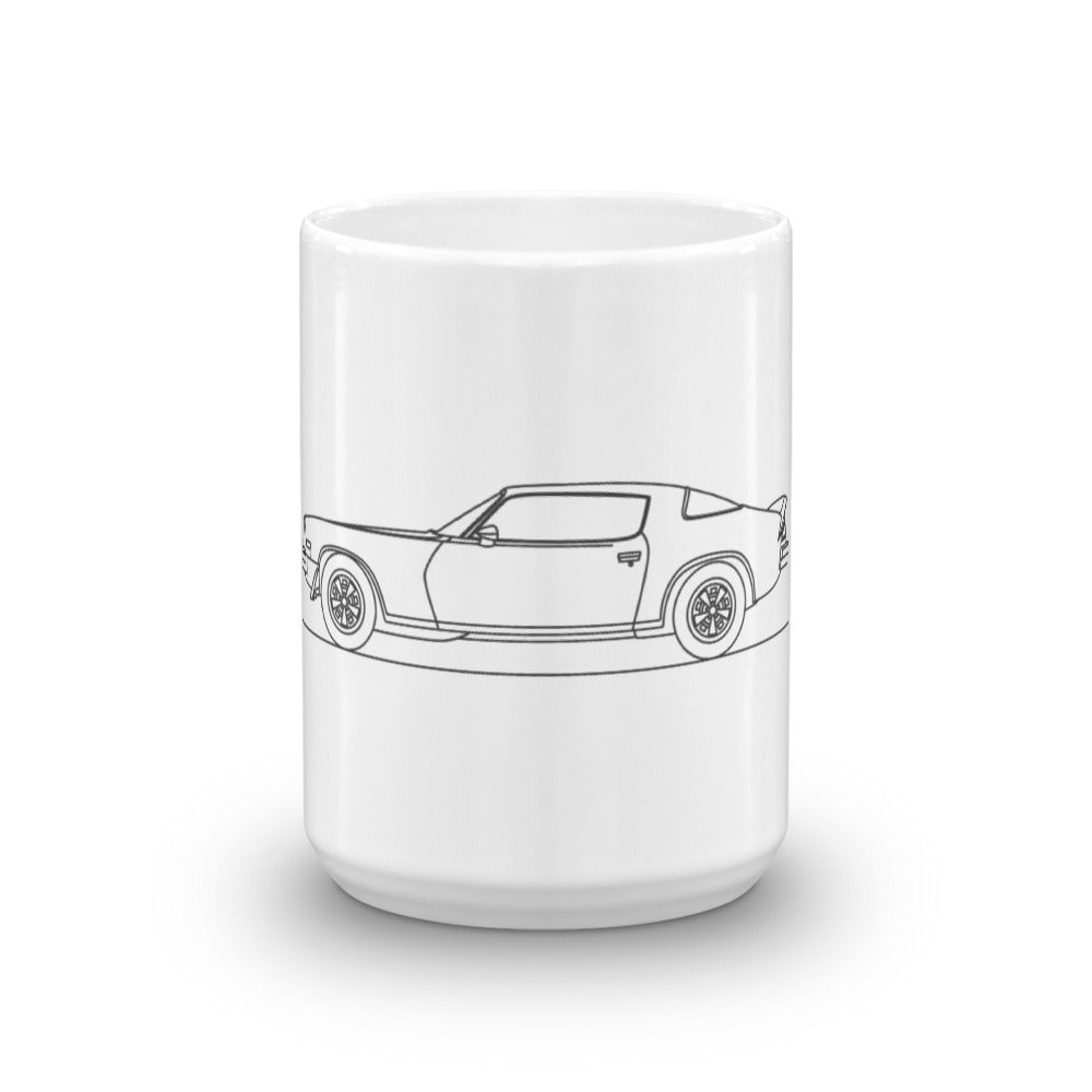Chevrolet Camaro II Z28 mug on display