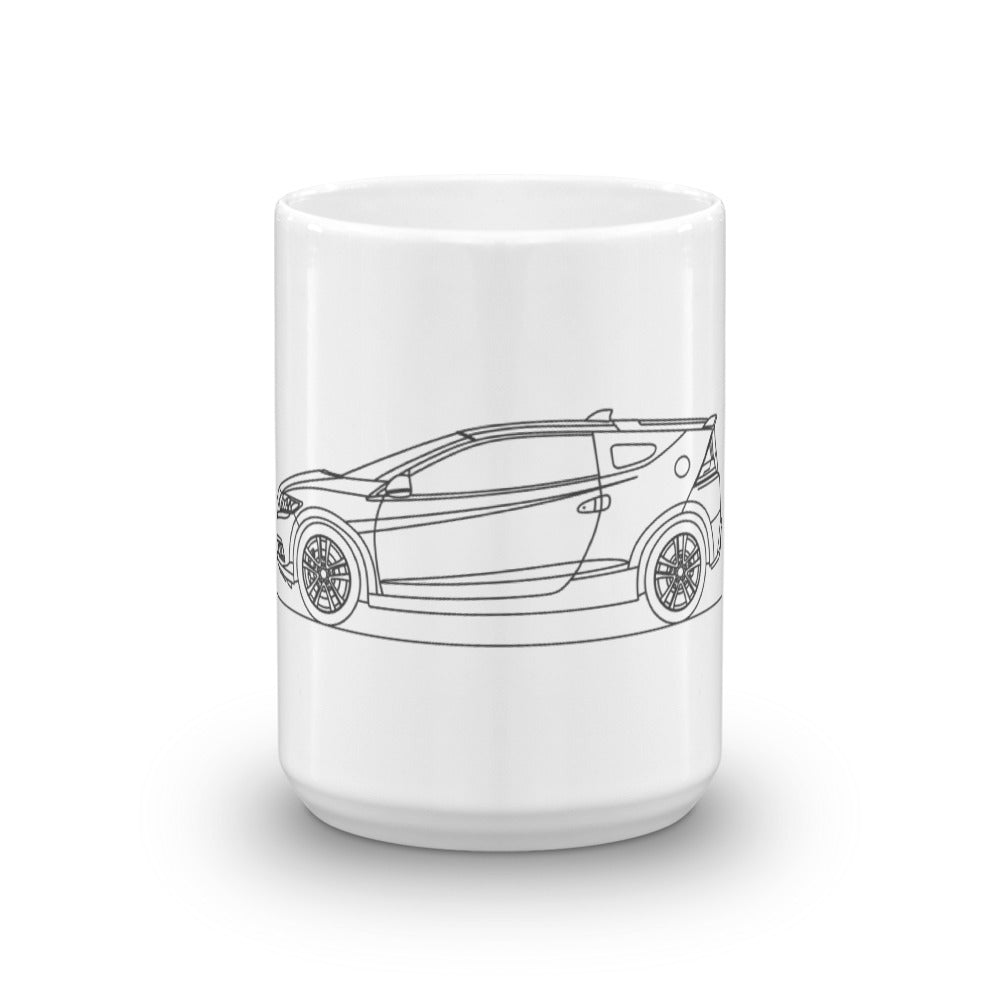 Honda CR-Z mug with sleek design and logo