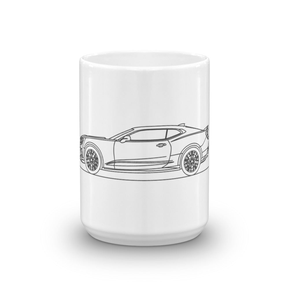 Chevrolet Camaro VI ZL1 mug on display