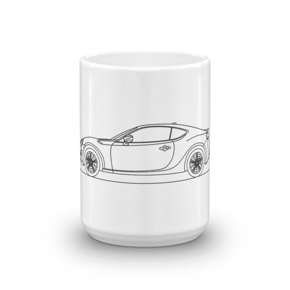 Subaru BRZ mug with stylish design.