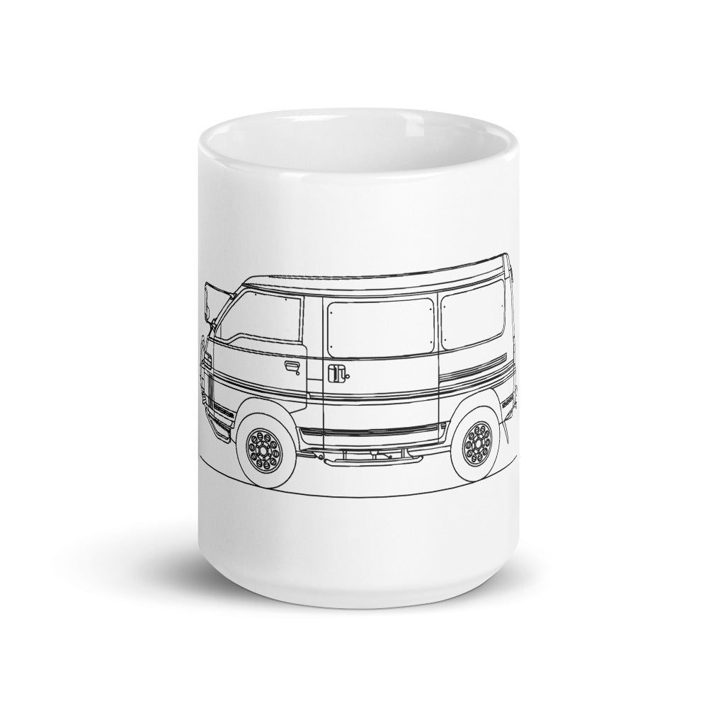 Mitsubishi Delica Star Wagon L300 mug design