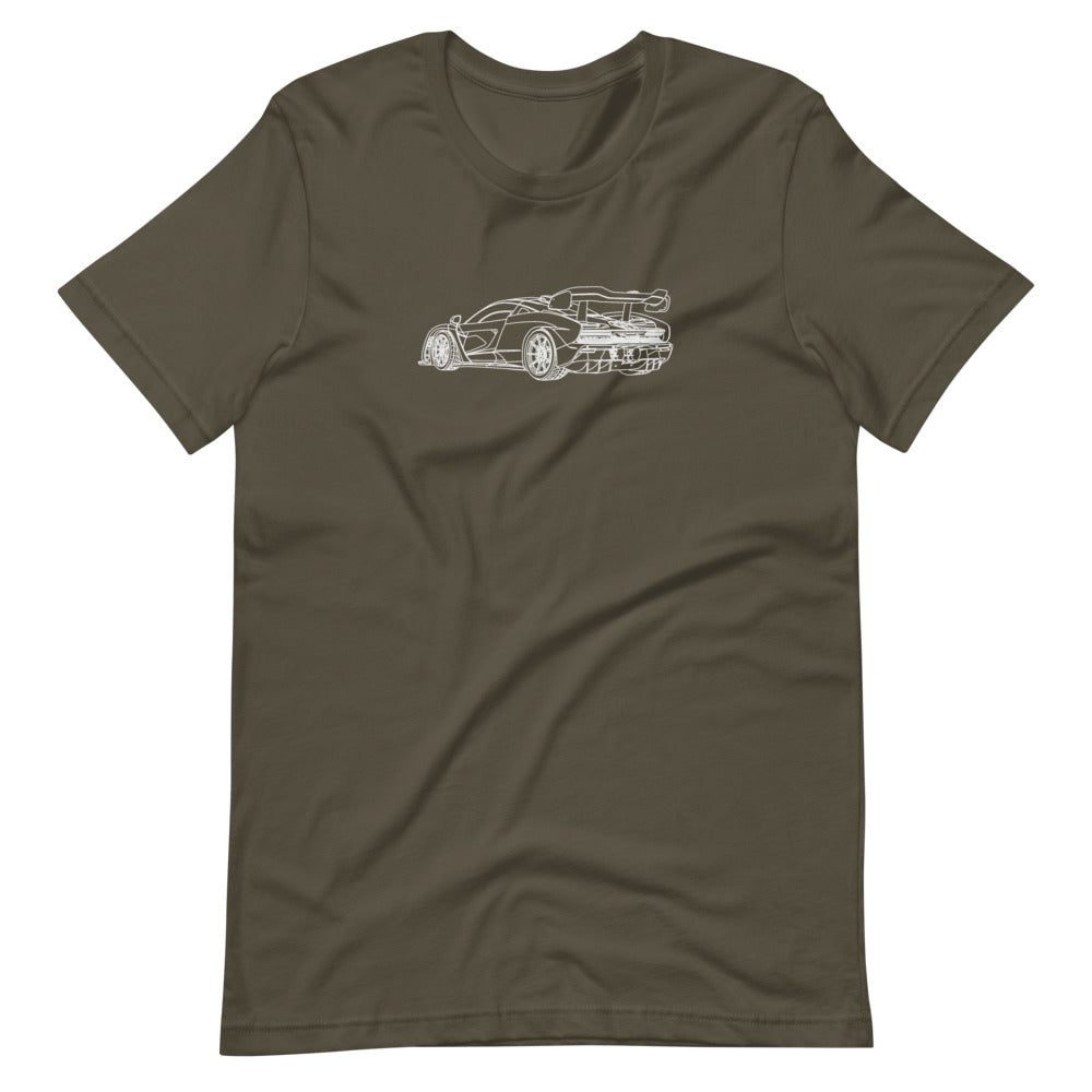 McLaren Senna RTQ t-shirt in vibrant design