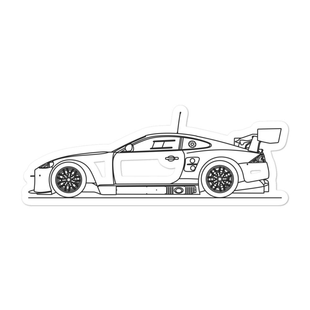 Jaguar Emil Frey GT3 Silhouette sticker design