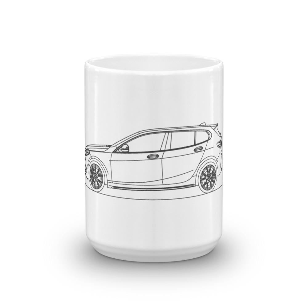 BMW F40 M135i mug with sleek design