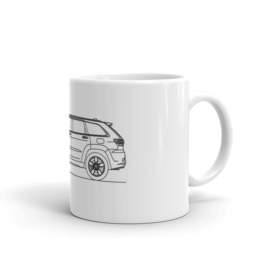 Jeep Grand Cherokee SRT8 mug in 15oz size