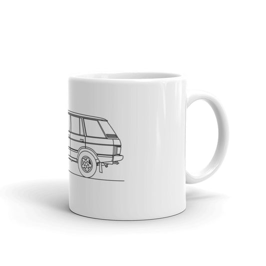 Land Rover Range Rover Classic mug design
