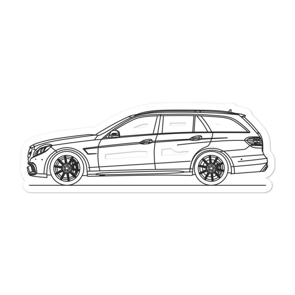 Mercedes-Benz W212 E 63 AMG Outline sticker design