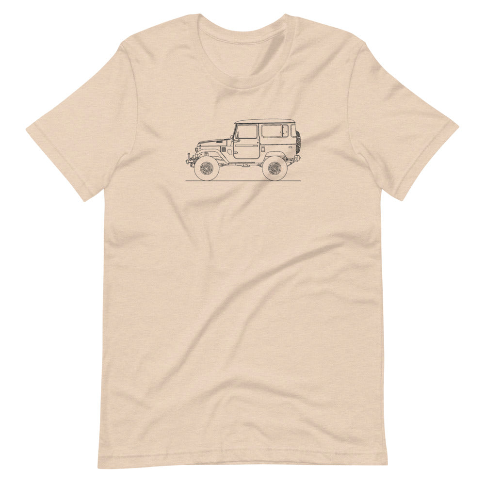 Toyota Land Cruiser J40 t-shirt design